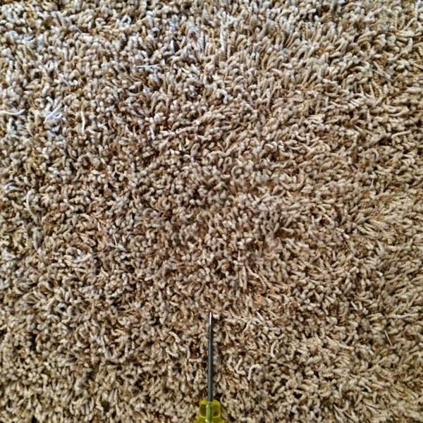 Spot Plus Carpet Care - Carpet damage repair 'after' photo
